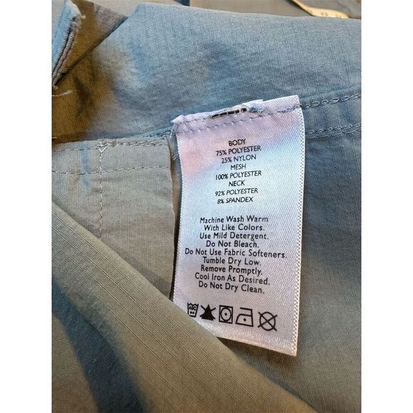 Eddie Bauer Men's Light Blue Long-Sleeve Button-Up Shirt Tall Large - Picture 11 of 11